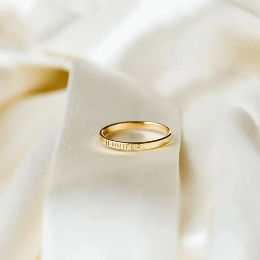 Personalized Stainless Steel Ring