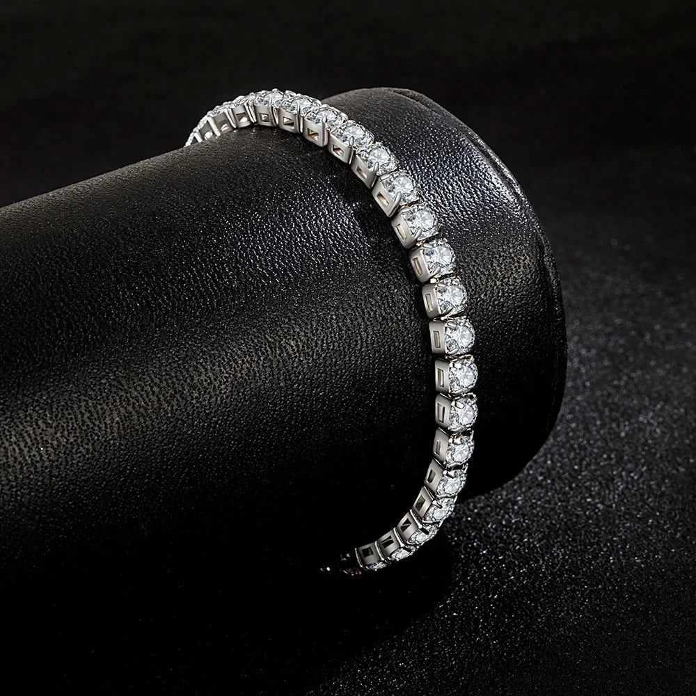 S925 Sterling Silver Tennis Bracelet