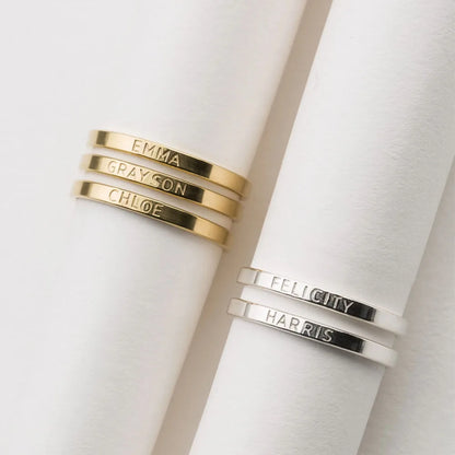 Personalized Stainless Steel Ring