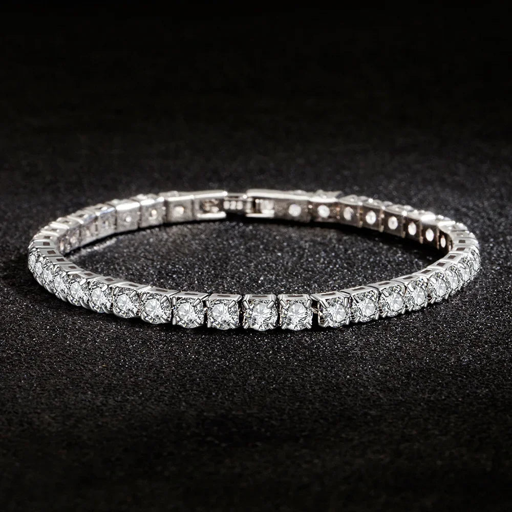 S925 Sterling Silver Tennis Bracelet