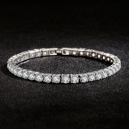 S925 Sterling Silver Tennis Bracelet