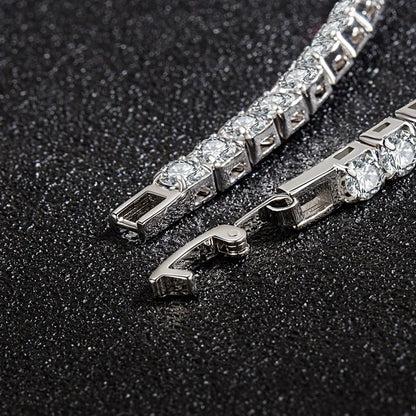S925 Sterling Silver Tennis Bracelet