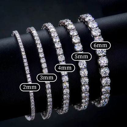 Moissanite Tennis Bracelet